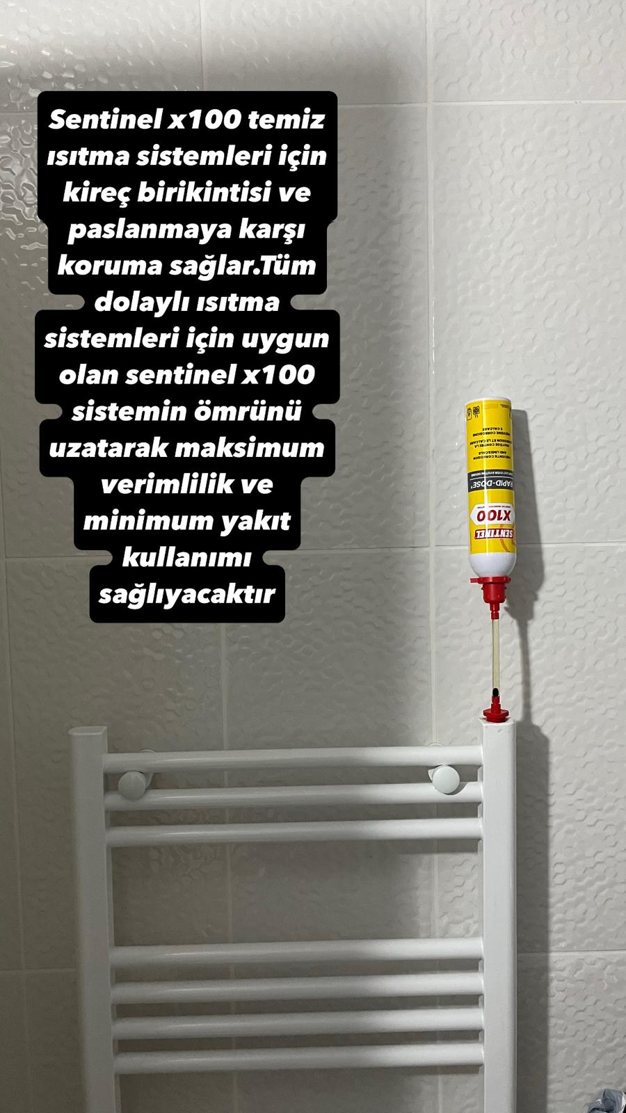 Sentinel X100 petek temizliği